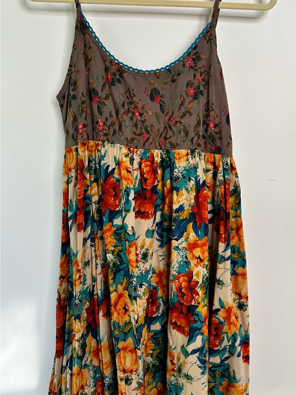 Natural Life mini Sun Dress in Multi-Color floral